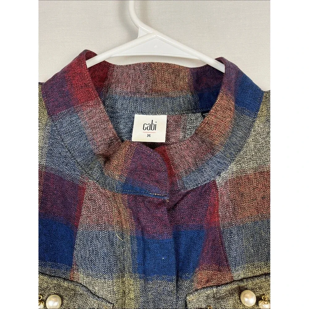 CAbi plaid faux